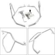 Upper Crash Bars Engine Guards Silver Fits BMW F750GS F850GS 18 19 20 21 22 B5