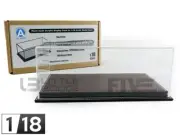 ATLANTIC CASE 1/18 - DISPLAY CASE SHOW-CASE 1/18 - MULHOUSE DARK BROWN LEATHER 1