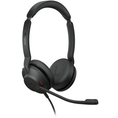 Jabra Evolve2 30 SE USB-C/A Wired On-Ear Headset - UC Certified 2-Mics Noise