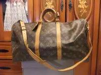 在飛比找Yahoo!奇摩拍賣優惠-LV   Monogram   keepall 55    