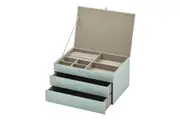 GABRIELLA Mint XL Jewellery Box by One Six Eight London