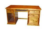 Jamieson (Aussie Made) Solid Timber Desk - Assorted Colours