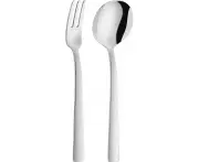 Zwilling Twin Stainless Steel Dinner Spaghetti Set Food Serving Utensils Silver