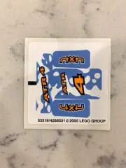 LEGO STICKER SHEET for 8657 ATR 4, New & Genuine!