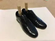 1/6 Scale Black Shoes - Pulp Fiction Vincent (Peg Type) Free Shipping US Seller