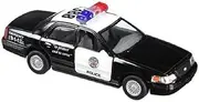 Ford Crown Victoria Police Interceptor 1/42 Scale Diecast Metal Model - BLACK