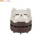Mini Cartoon Animal Pattern Rechargeable Wireless Vacuum Cleaner Car Keyboard Va