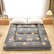 Japanese Futon Floor Mattress, Thicken Tatami Mat Sleeping Pad Foldable for Dorm, Sofa, Bedroom, Living Room LLCDZR(03,Full)