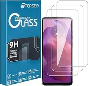 [3-Pack] T Tersely Tempered Glass Screen Protector for Motorola Moto G04s/G04/G24, Case Friendly, Ultra-Clear, Shatterproof, Anti-Scratch Film for Enhanced Protection