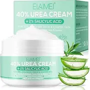 Urea Cream 40 Percent For Feet Maximum Strength,40% Urea Cream Plus 2% Salicylic Acid with Hyaluronic Acid,Tea Tree,and Aloe Vera for Foot and Hand - Deep Moisturizes,Callus Remover 3.53 oz (100g, Urea Cream)