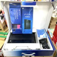 在飛比找露天拍賣優惠-缺貨【PS4主機】 軟改黑色9成新已破解1107A 500G