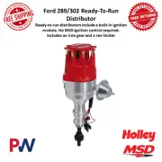 MSD Ready To Run Distributor w/ Iron Gear & Rev Limiter For Ford 289/302 Engines (for: Ford)