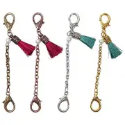 Tassel Chain for Scissors Clip Vintage Purse Bag Charm Gifts Lanyard Tassel