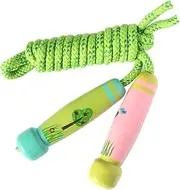 Wooden Handle Jump Rope for Cartoon Skipping Rope Forest Style Lightweight Exercise Equipment for for Students