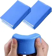 Professional 2 Pcs Car Detailing Clay Bar Kit: Remove Stubborn Contaminants, Restore Pristine Shine, Enhance Paint Appearance