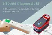 Endure Diagnostic Kit, Thermometer Infrared No-Contact & Pulse Oximeter