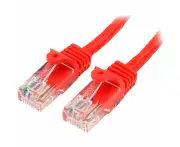 StarTech.com 2 m Red Cat5e Snagless RJ45 UTP Patch Cable - 2m Patch Cord - First End: 1 x RJ-45 Network - Male - Second End: 1 x