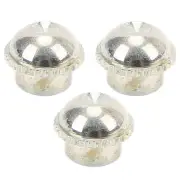 3Pcs Piccolo Screw Caps Aluminum Alloy Piccolo Head Crown Covers Woodwind Instrument Parts