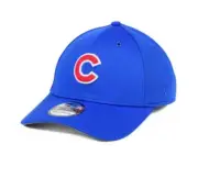 New Era Chicago Cubs Leisure Flex Fit Size Medium/Large Hat Cap - Blue