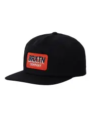 [Brixton] payment Medium Profile Snapback in Black