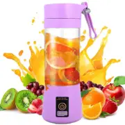 Portable Juicer Smoothie Blender USB Rechargeable Juicer 380 ml Mixing Machine