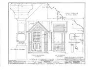 Isaac Neale Collins House,Broad & York Streets,Burlington,New Jersey,NJ,HABS,21