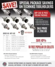 CT40 FITS HAAS Techniks 10pc 6 Collet Chucks + 4 End Mill Holders Free Collets