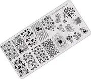 PRETYZOOM Patrick's Day Nail Art Stencils Reusable Manicure Template for Creative Designs Durable Material for Professionals and Beginners Fun Party Nail Stamping