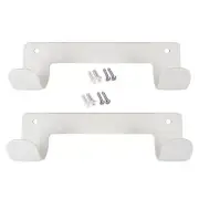 2Pack Ironing Board Hanger,Wall Mounted Ironing Board Holder for Laundry8674