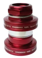 ProBMX Retro MX-125 Aluminium Headset - Red - Old School BMX Tange Style