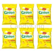 6 Walkers Quavers Cheese Crisps UK Potato Chips 20g Snacks FREE SHIP 48 STATES