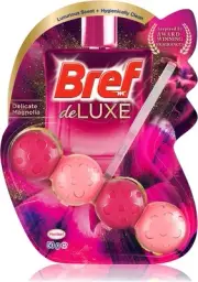 Bref Deluxe Disposable Toilet Bowl Cleaner (50g), Hanging Toilet Freshener with
