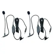 MultiPurpose Boom Microphone Cable Headphone Converters Cord with Switcher