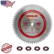 Professional Grade 10-Inch TCG Saw Blade - 60 Teeth for Aluminum & More