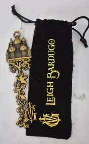 Leigh Bardugo Shadow & Bone Brass Key & Velvet Bag Only Castle Top Design