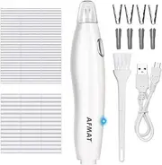 Electric Eraser Kit with 140 Eraser Refills, Rechargeable Erasers for Artist Drawing, Painting, Sketching, Drafting, Architectural Plans, Arts and Crafts, Battery Operated Eraser