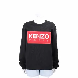 KENZO Paris 刺繡大補丁棉質運動衫 大學T(男女可穿)