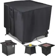 Saking Fire Pit Cover, 28 Inch Firepit Covers Square Gas Fireplace Fire Pit