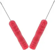PRETYZOOM 2Pcs Long Test Probes Precision Wire Piercing Needles for Multimeter Non Destructive Insulation Probes for Automotive and Electrical Testing Durable Red