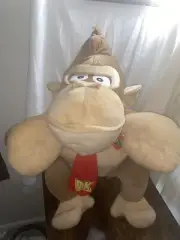 Donkey Kong Plush • Nintendo Super Mario Bros • Very Large • Huge 35” With Tags