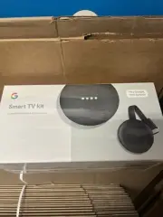 NEW Google Smart TV Kit with Google Home Mini & Chromecast Charcoal