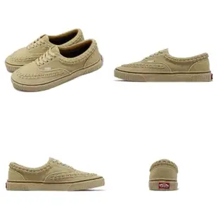 【VANS】休閒鞋 V95CF I.Lace Era I. Lace 男女鞋 卡其 麂皮 編織 鬆餅底 日本線(6301350001)