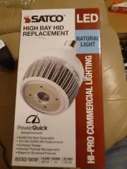 Satco S33113 Hi-Pro LED High Bay Wattage-Selectable HID Replacement Light