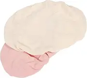 QUMIIRITY 2pcs Bassinet Sheet Set Fitted Sheets for Baby Muslin Breathable Cotton Changing Pad Covers