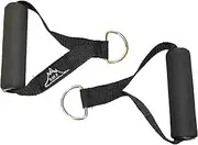 Black Mountain Products Exercise Resistance Band Handles, Black