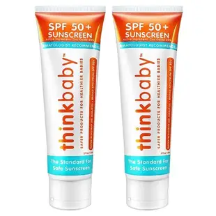 Thinkbaby 新寶貝純物理防曬霜 SPF 50 89毫升 X 2入【Sunny Buy】