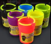 Glow In The Dark Car Ashtray Cigarette Extinguishing Portable Ashtray 1 pc Rando