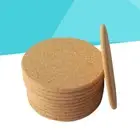 16 Pcs Candle Coaster Cork Coaster Cork Pads Coasters Coffee Table Plant Coaster