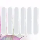 20 Pcs Pen Case Accessory Storage Transparent Plastic Box Nail Cases Organiser
