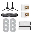 All-in-one Sweeping and Robot Rubber/Side Brush Cover Filter Mop Kit for Dreame